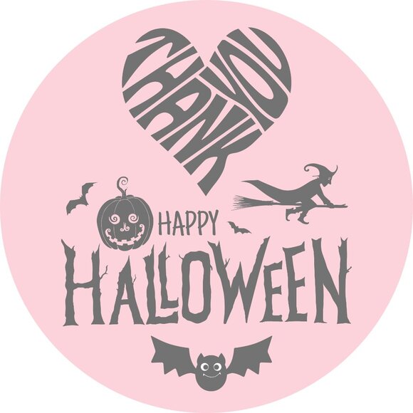 100 Thank You Stickers Halloween - Picture 3 of 12